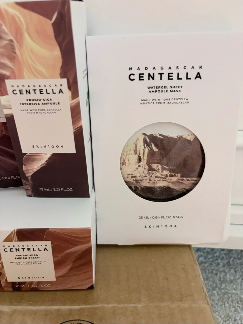 Skin1004 Madagascar Centella Watergel Sheet Mask - White & Brown Packaging